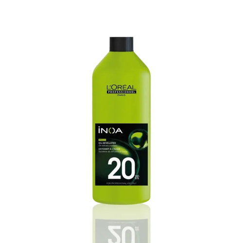 L'Oréal Professionnel INOA 20 volume oil developer in green bottle for professional hair coloring