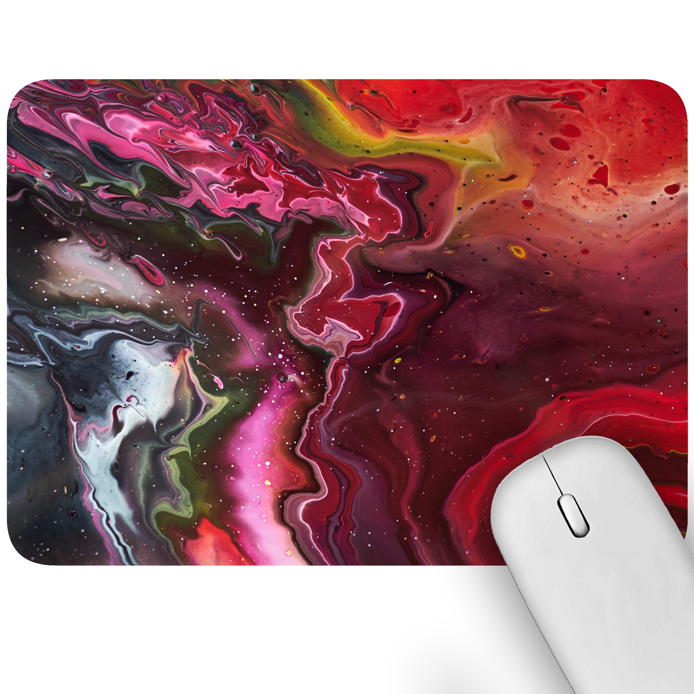 Artich Orange Shaded Abstract