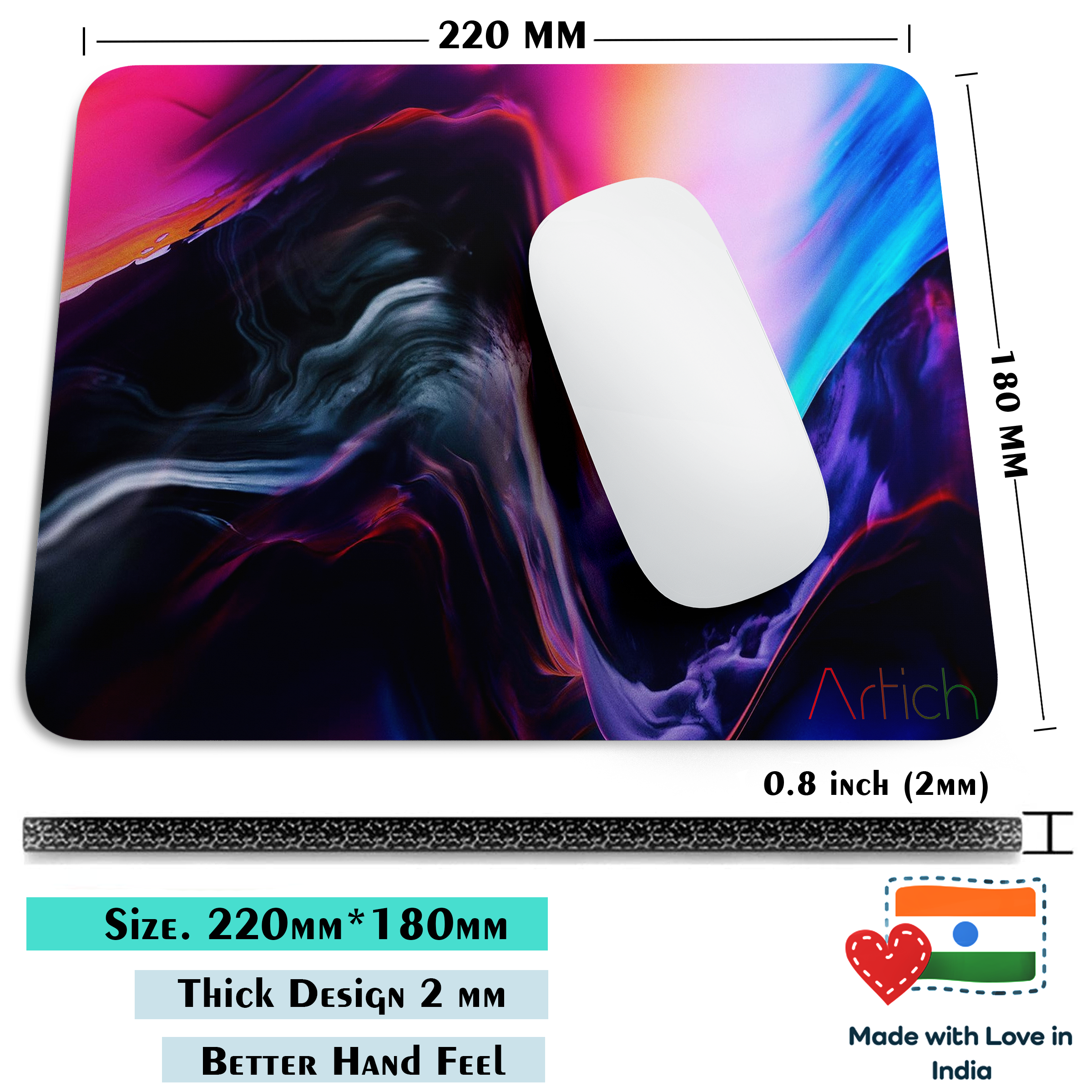 Artich Emitted Spectrum Abstract