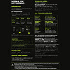 INOA hair color mixing and use instructions with preparation, caution, application, and technical guidelines