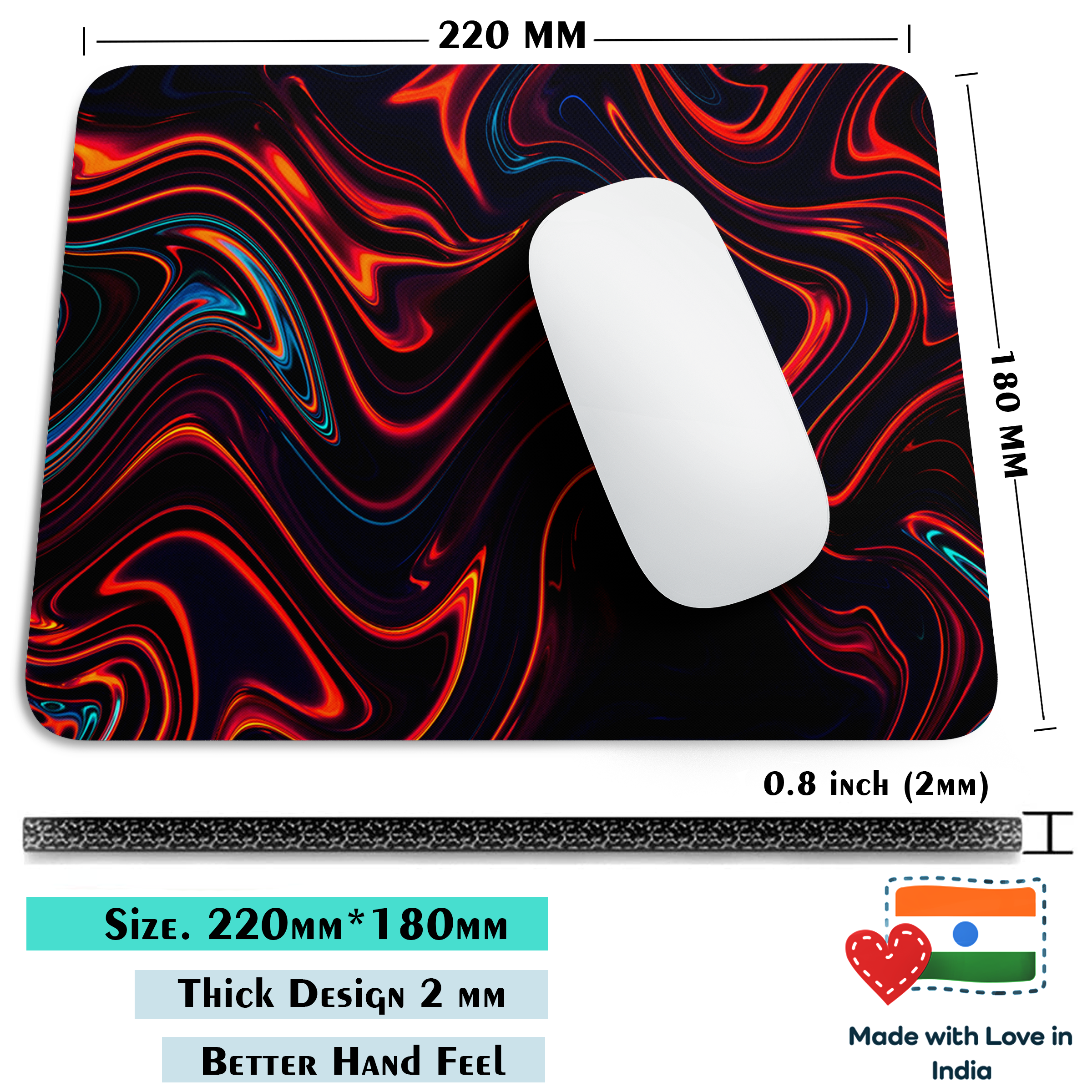 Artich Magma Cream Abstract