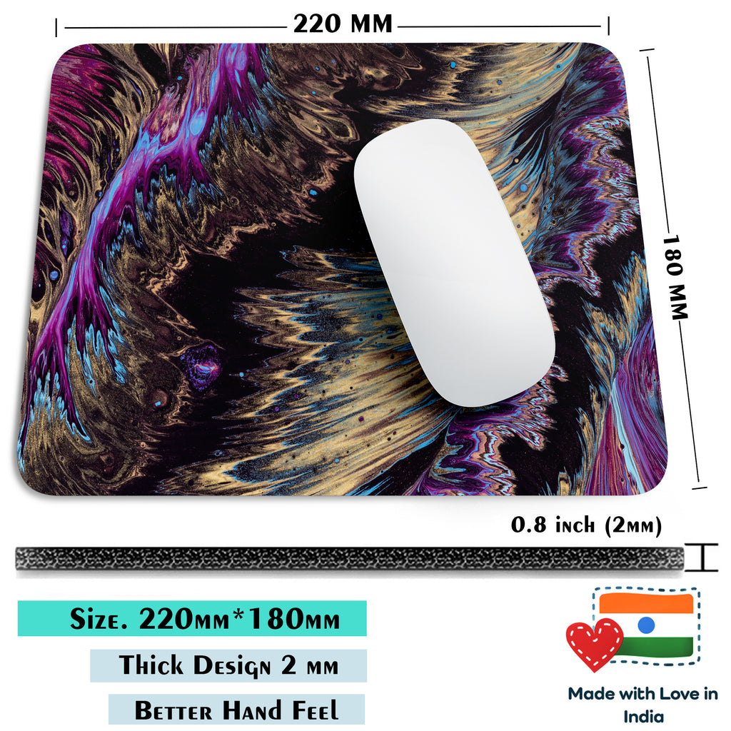 Artich Golden Feathers Abstract