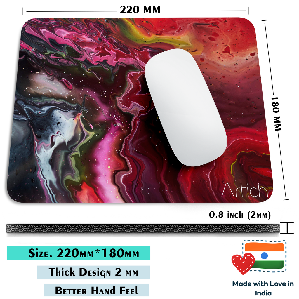 Artich Orange Shaded Abstract