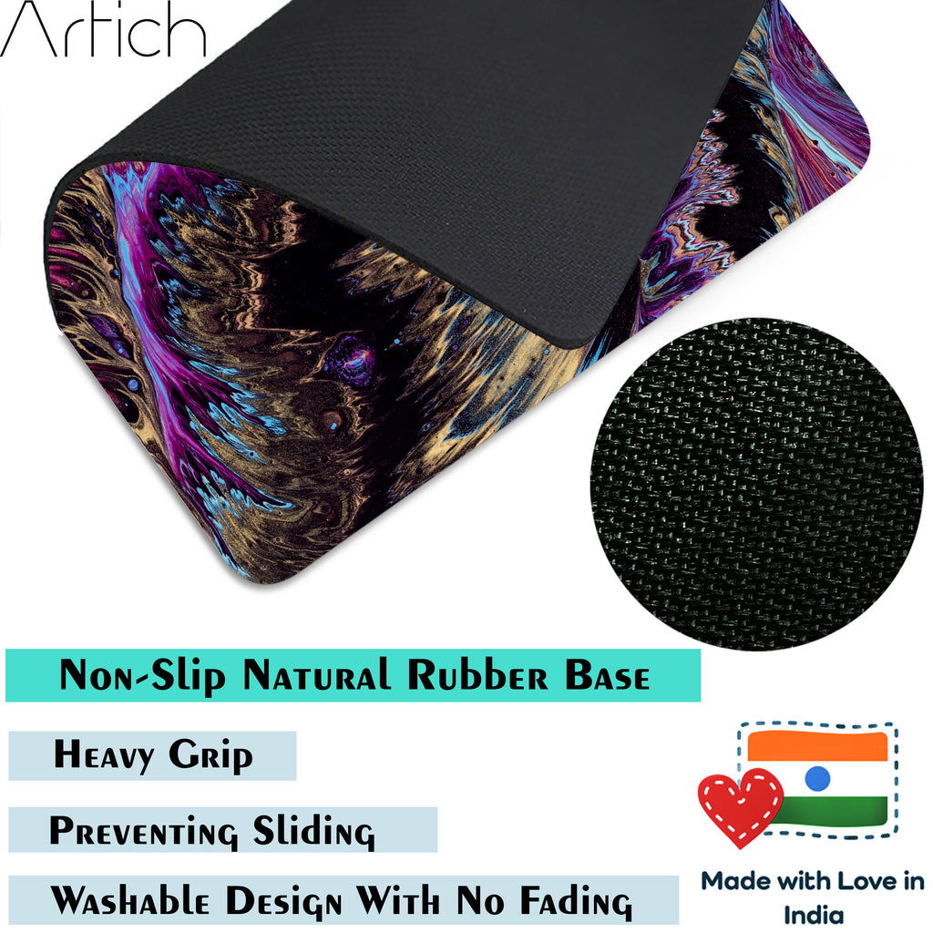 Artich Golden Feathers Abstract