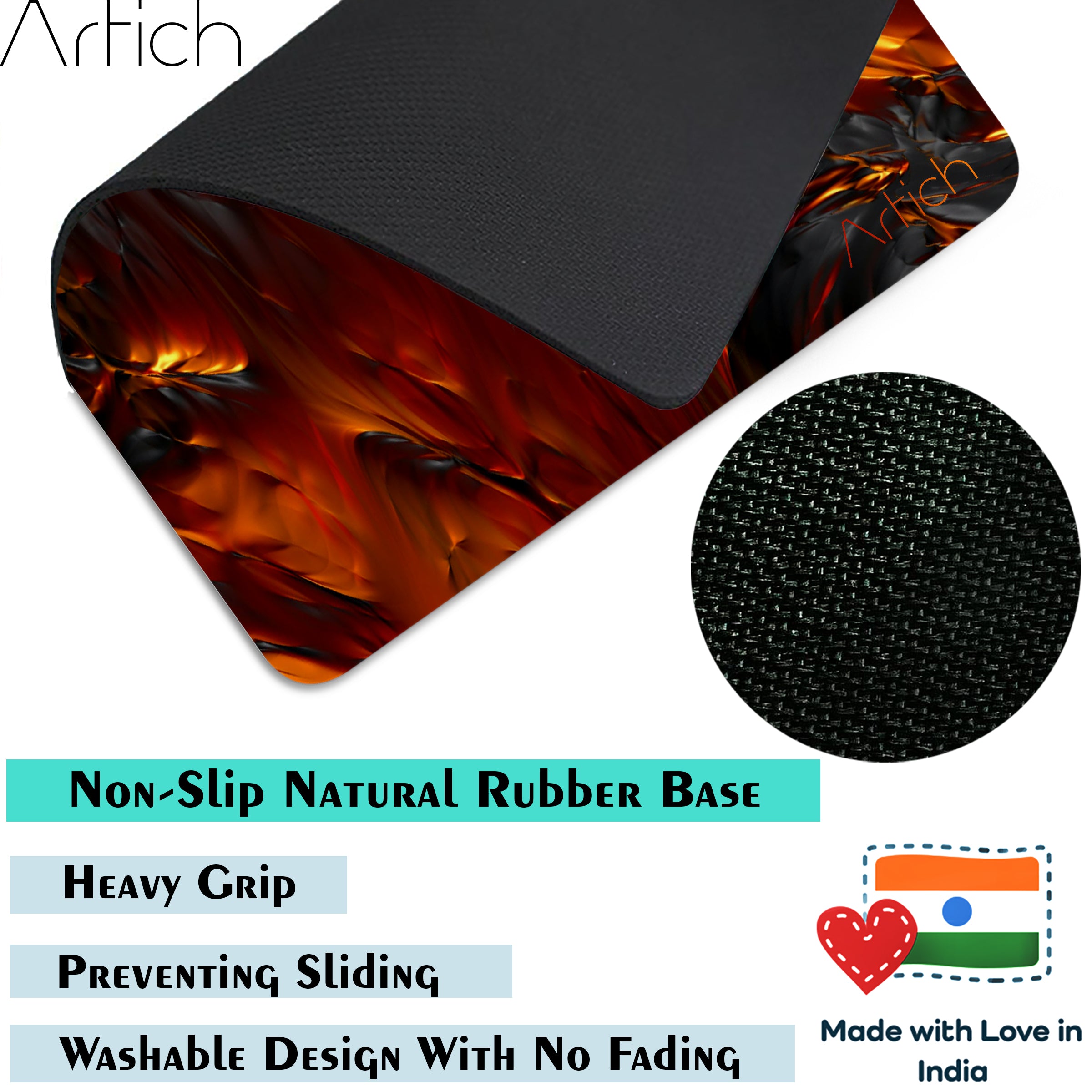 Artich Flowing of Golden Velvet