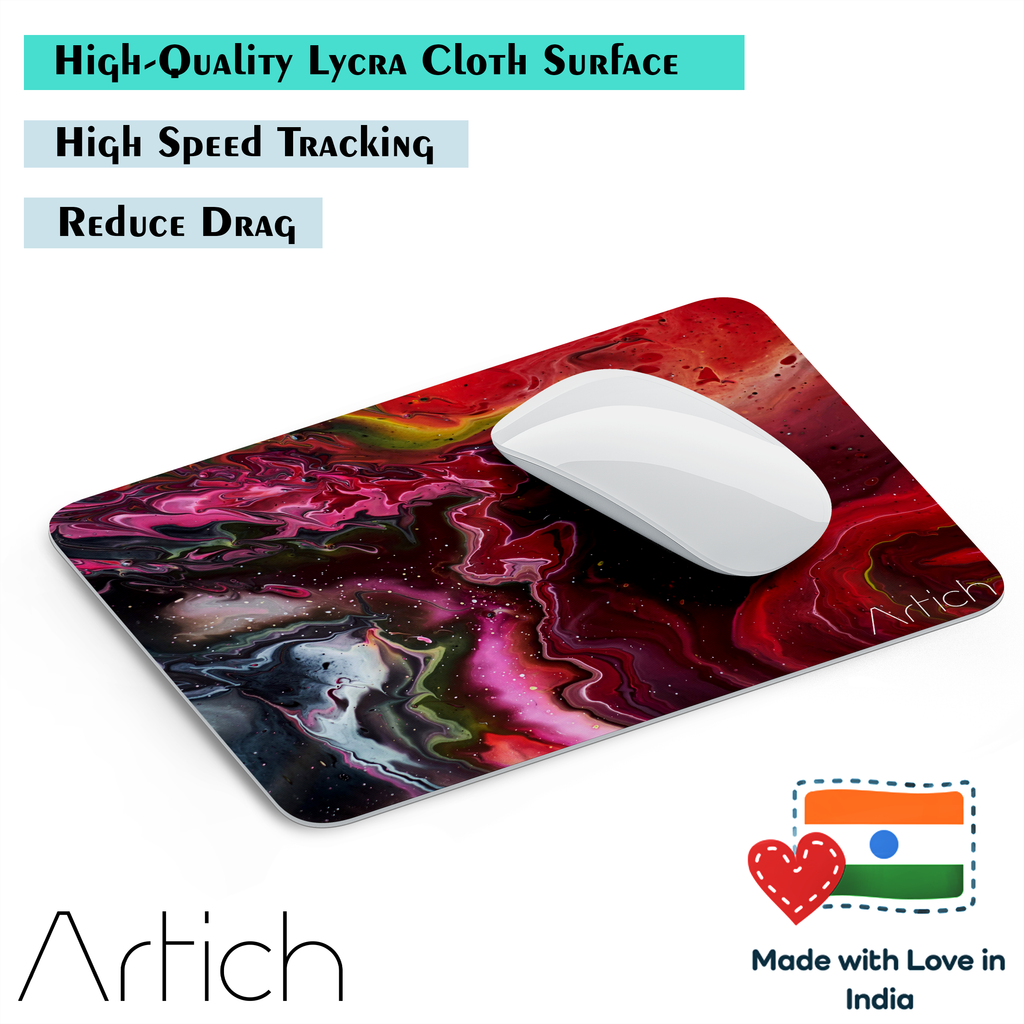 Artich Orange Shaded Abstract