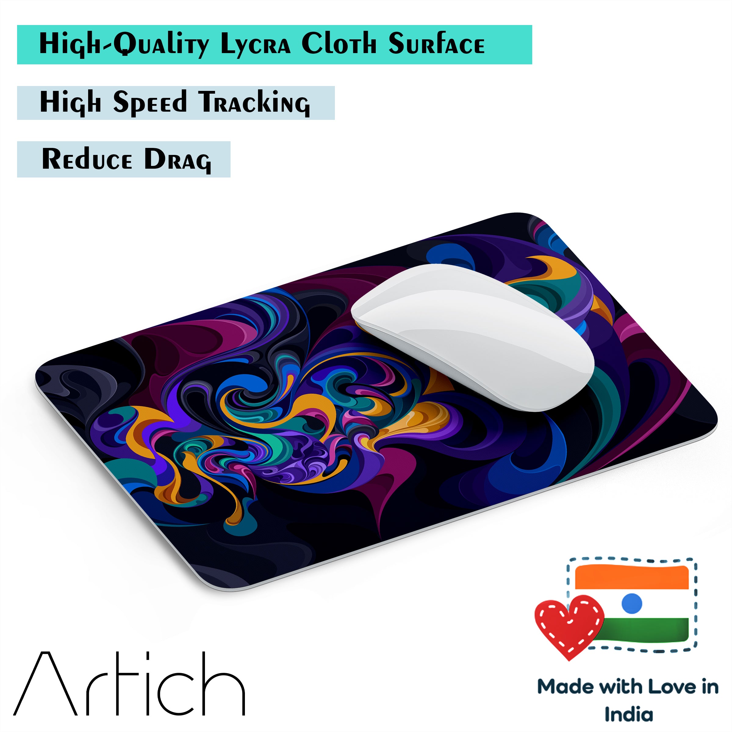 Artich Gradient Droplet Abstract