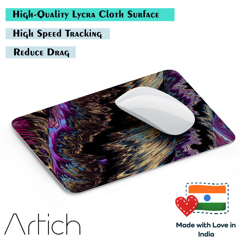 Artich Golden Feathers Abstract