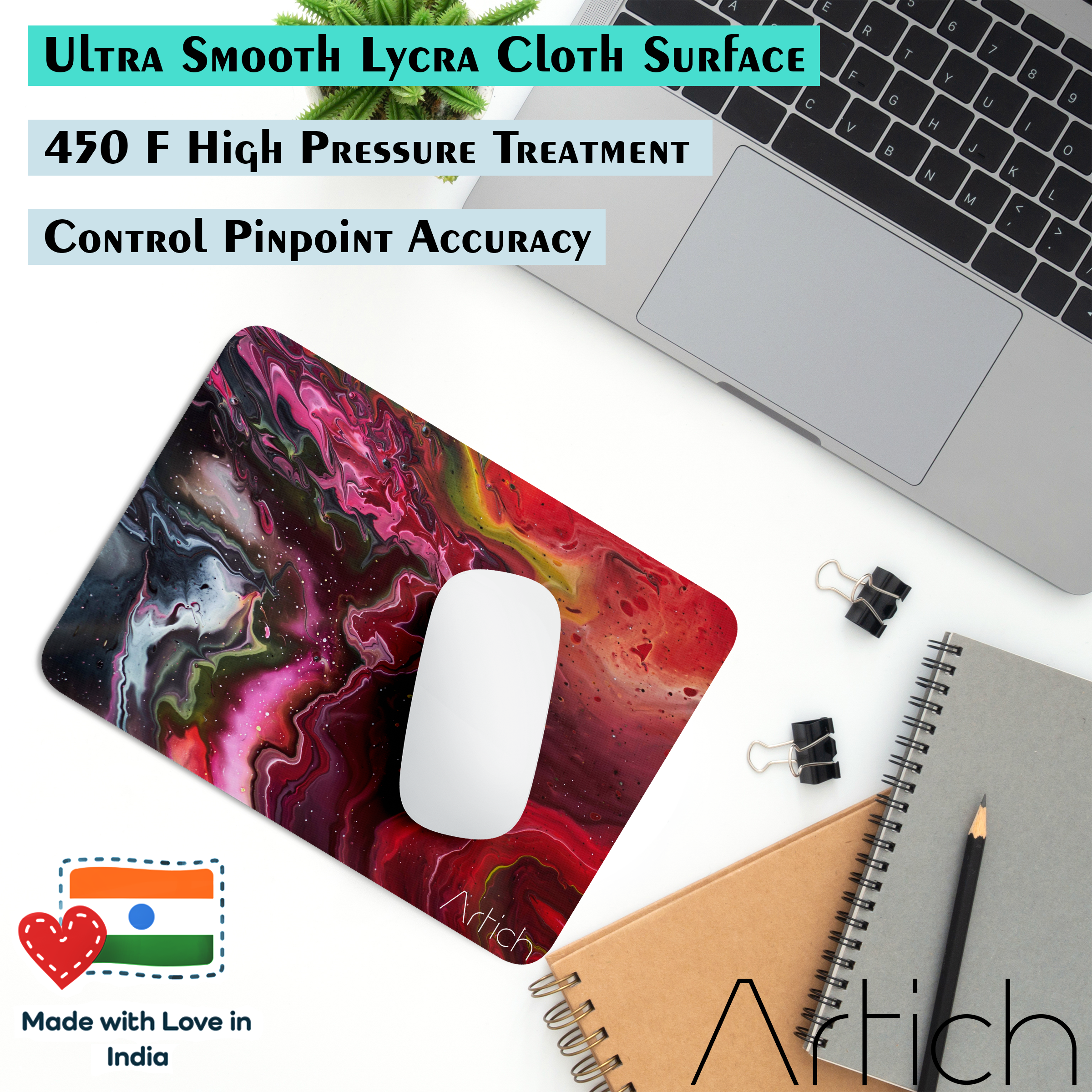 Artich Orange Shaded Abstract