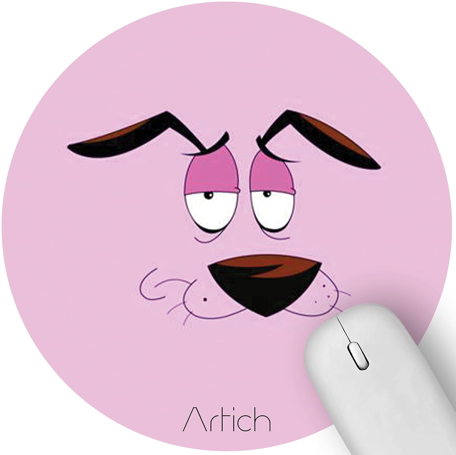Artich Designer Gaming Mouse Pad (Not Interested Courage)