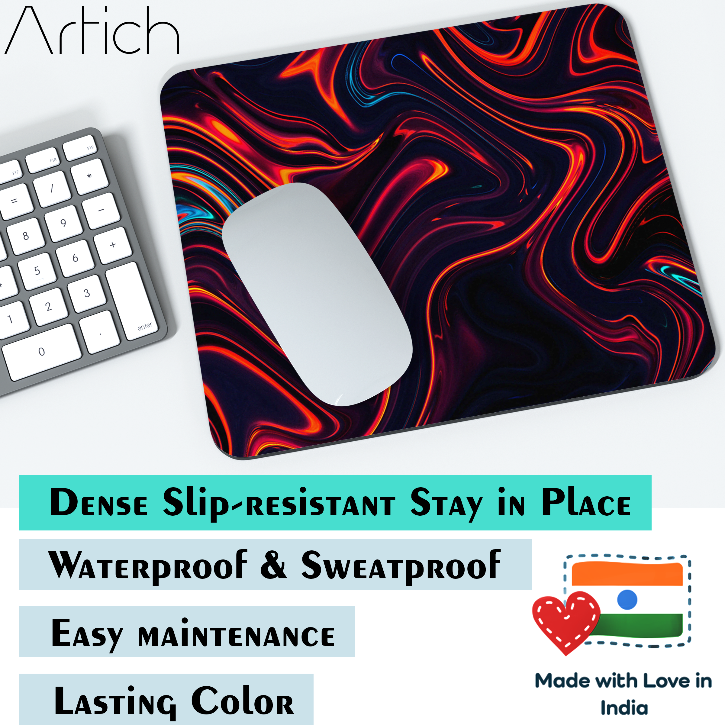 Artich Magma Cream Abstract