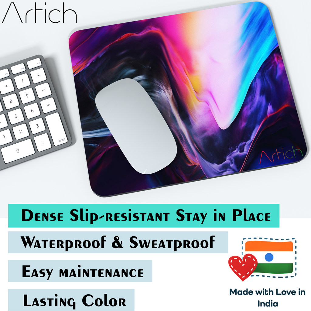 Artich Pink Glittery Abstract