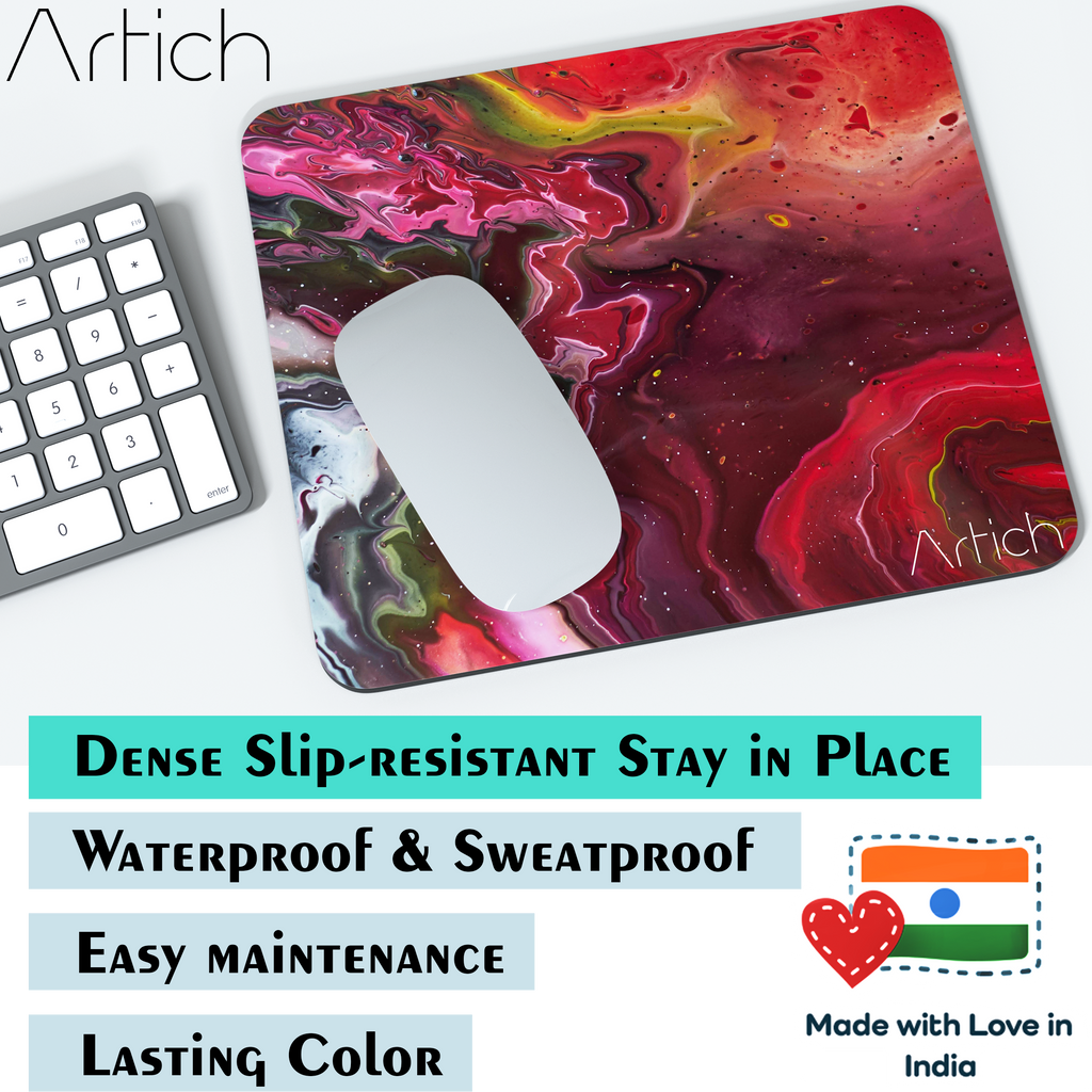 Artich Orange Shaded Abstract