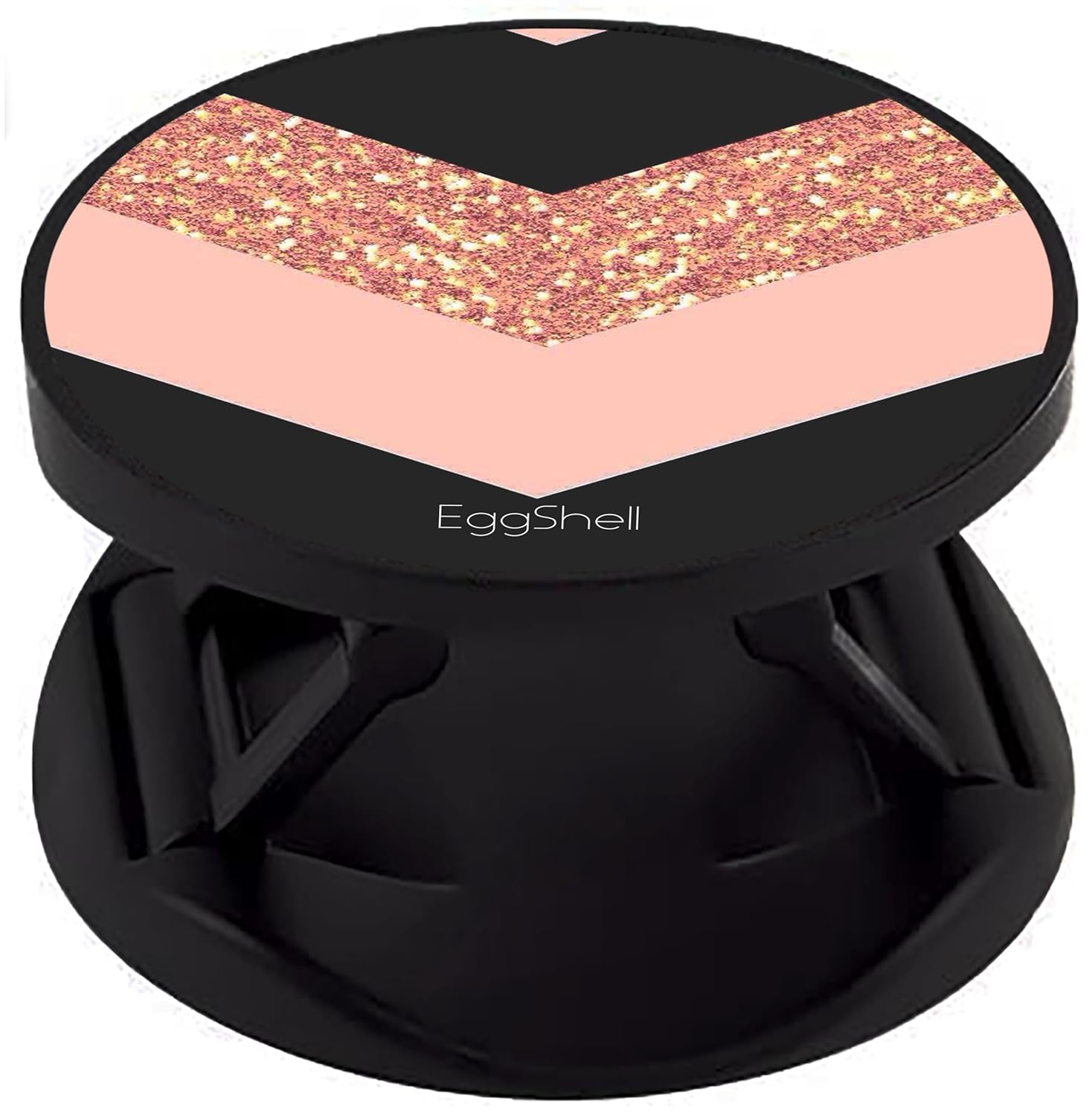 Eggshell® Pop Mobile Holder (Rose Gold Glitter Design)