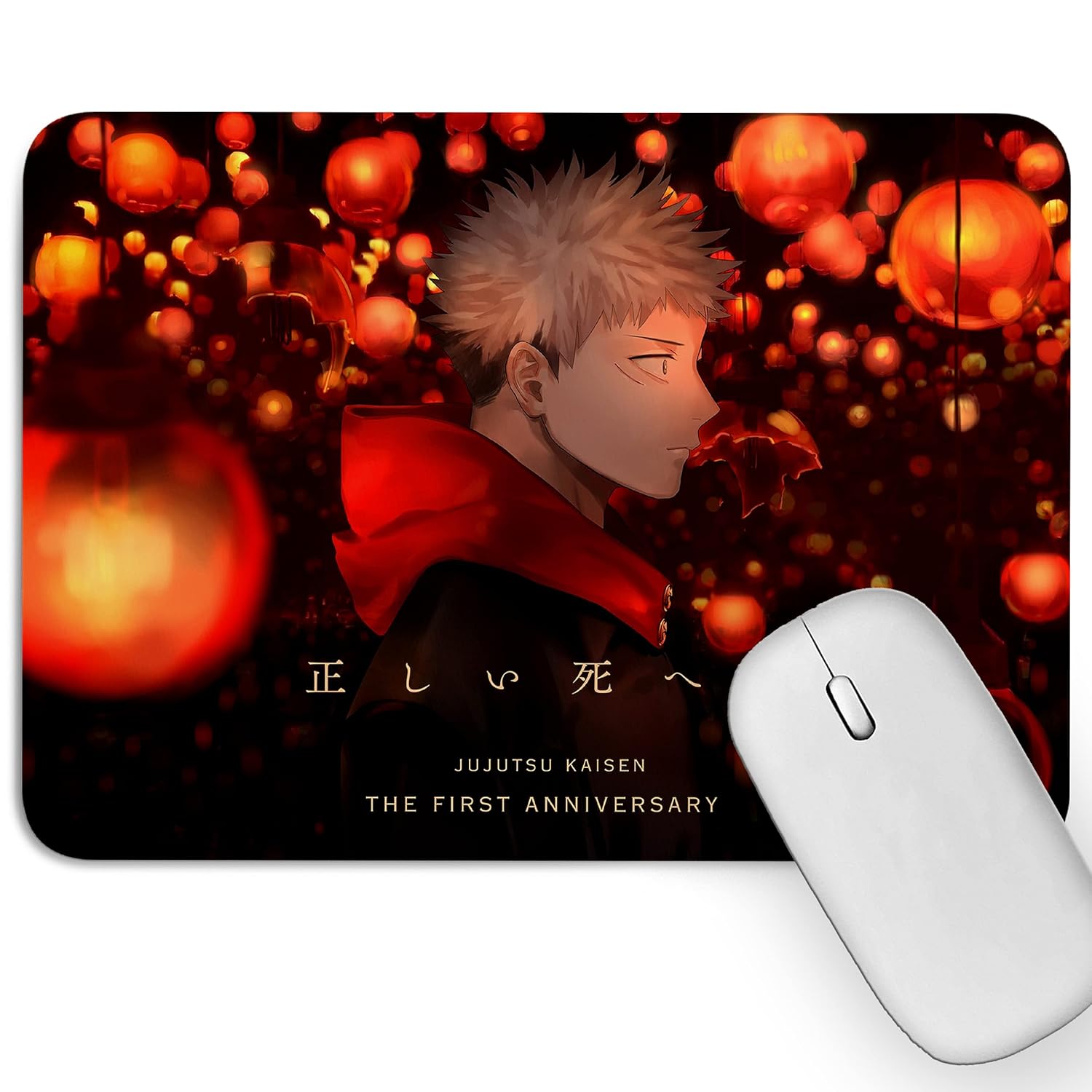 Artich Fire Lanterns Yuji Anime Gaming Mouse Pad