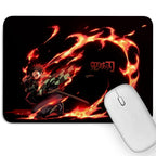 Artich Tanjiro Flame Wheel Anime Gaming Mouse Pad