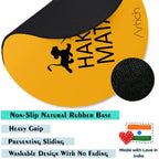 Artich Designer Gaming Mouse Pad  (Yellow Hakuna Matata)