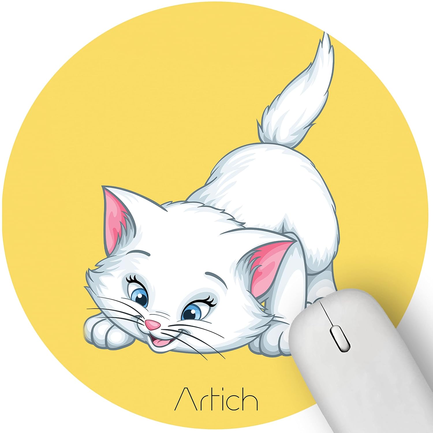 Artich Designer Gaming Mouse Pad (Cute Cat)
