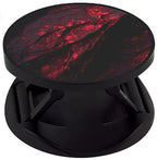 Eggshell Pop Mobile Holder (Red Stone Abstract )