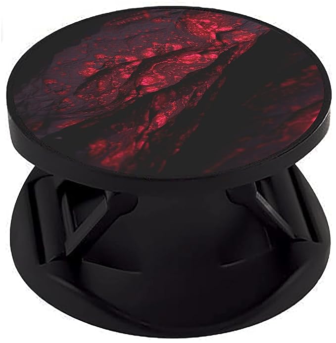 Eggshell Pop Mobile Holder (Red Stone Abstract )