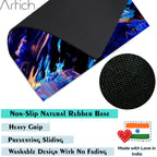 Artich Ignited Glowing Crystals Gaming Mouse Pad