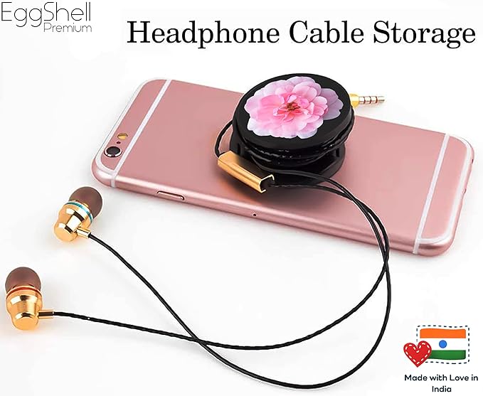 Eggshell® Pop Mobile Holder (Light Pink Dahlia Flower)