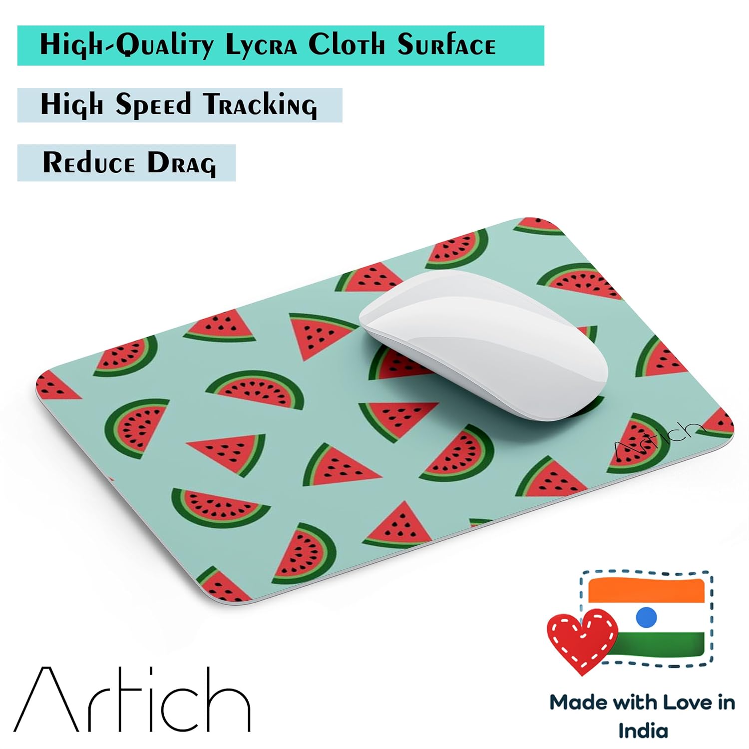 Artich Watermelon Gaming Mouse Pad