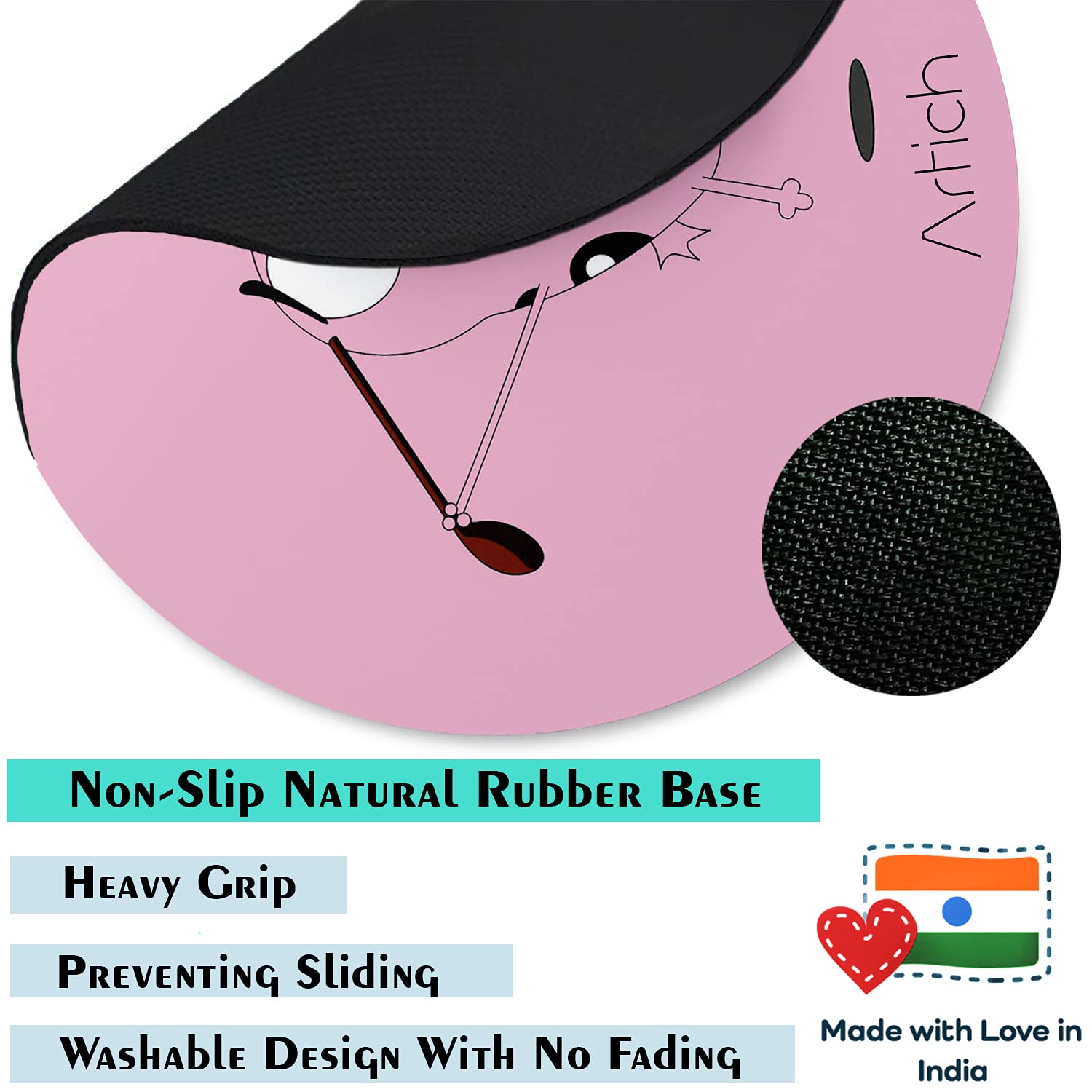 Artich Designer Gaming Mouse Pad (Traumatized Courage)