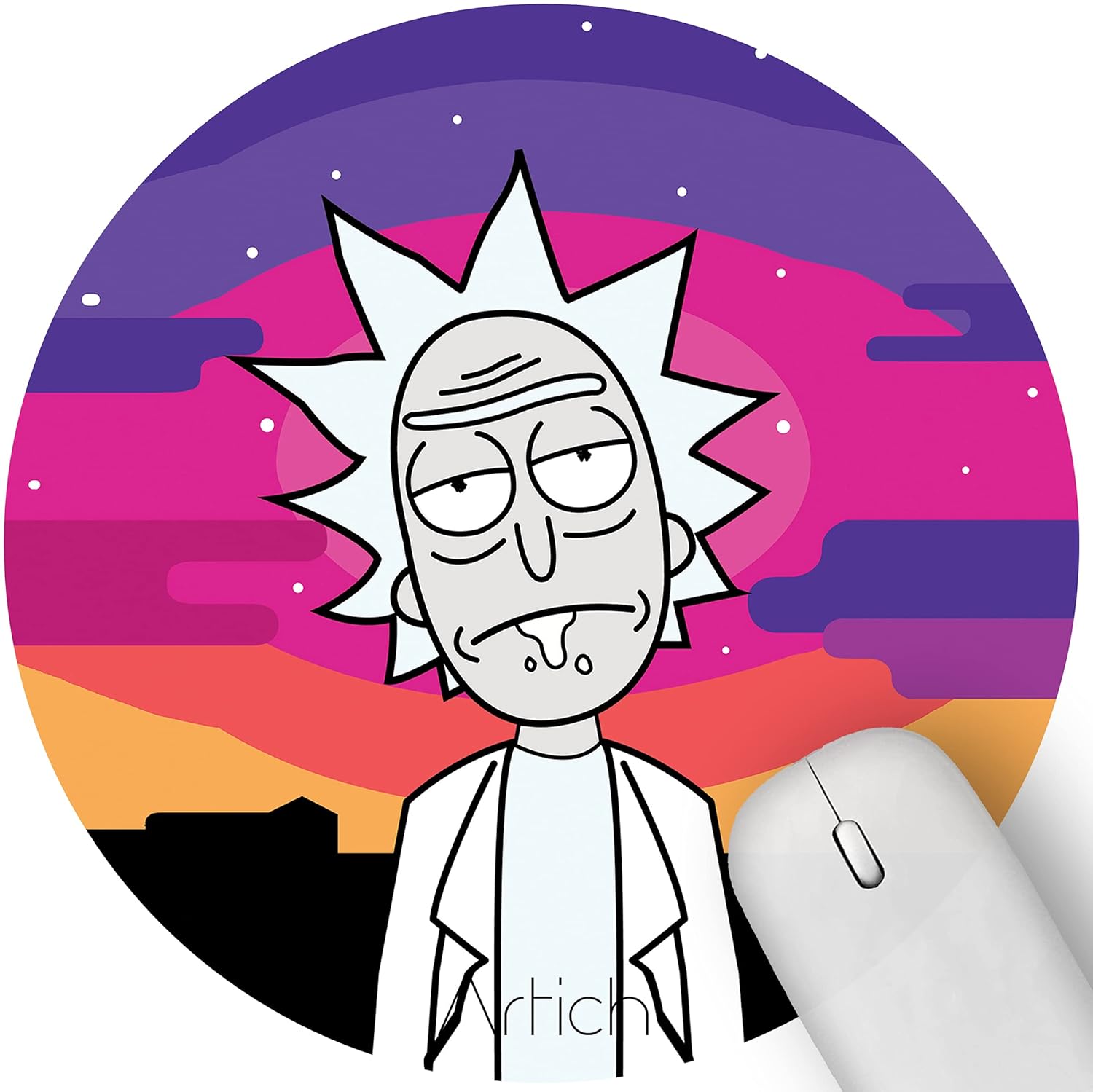 Artich Designer Gaming Mouse Pad (Rick & Morty)