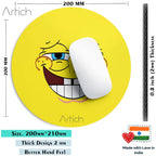 Artich Designer Gaming Mouse Pad (Laughing Spongebob)