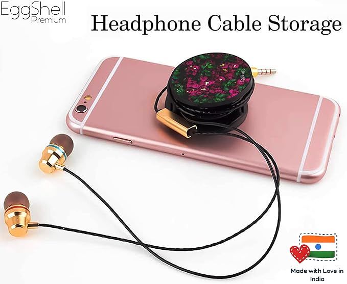 Eggshell® Pop Mobile Holder (Pink Flower Leaves)