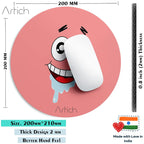 Artich Designer Gaming Mouse Pad(Smiling Patrick)