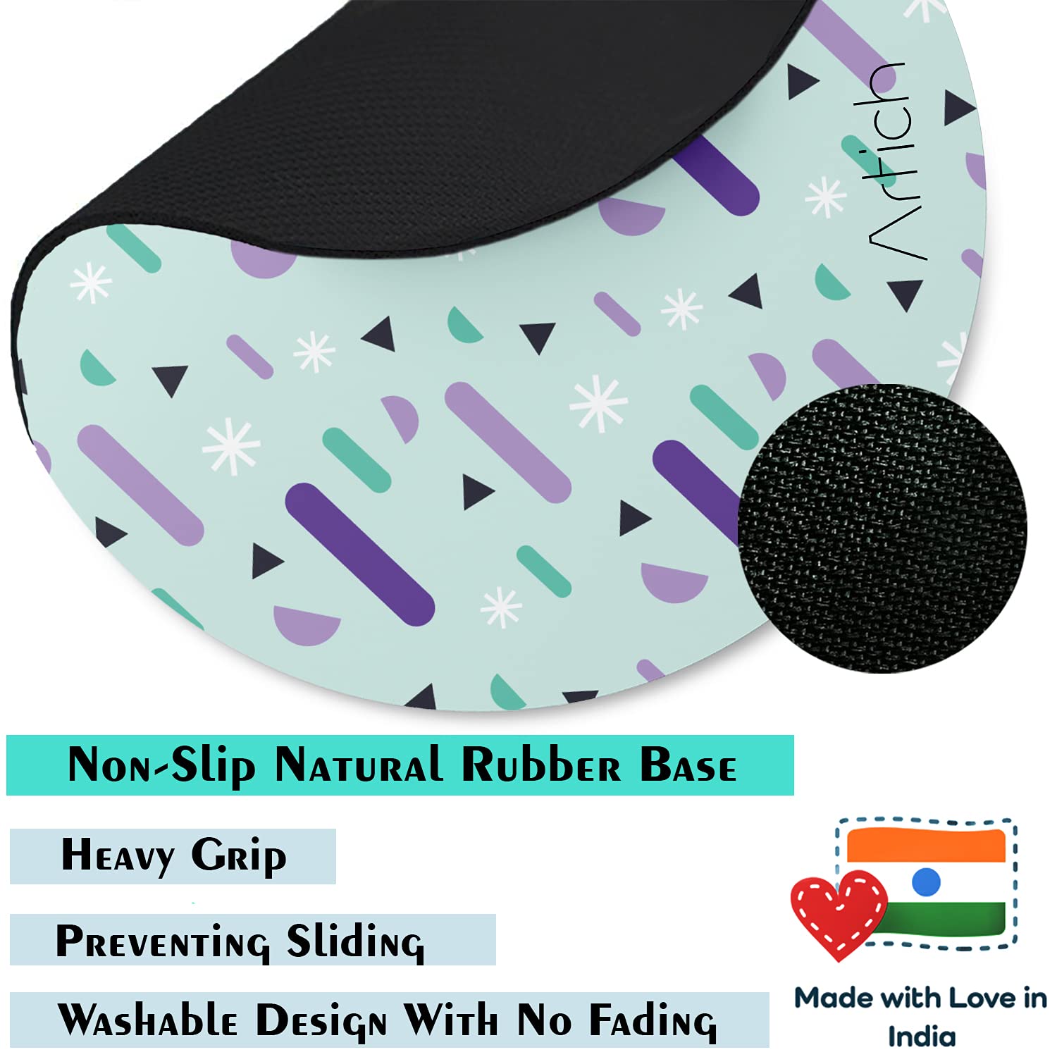 Artich Designer Gaming Mouse Pad(Raining Random Objects)