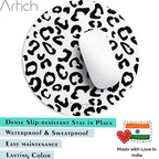 Artich Designer Gaming Mouse Pad (White Black Pattern)