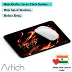 Artich Tanjiro Flame Wheel Anime Gaming Mouse Pad