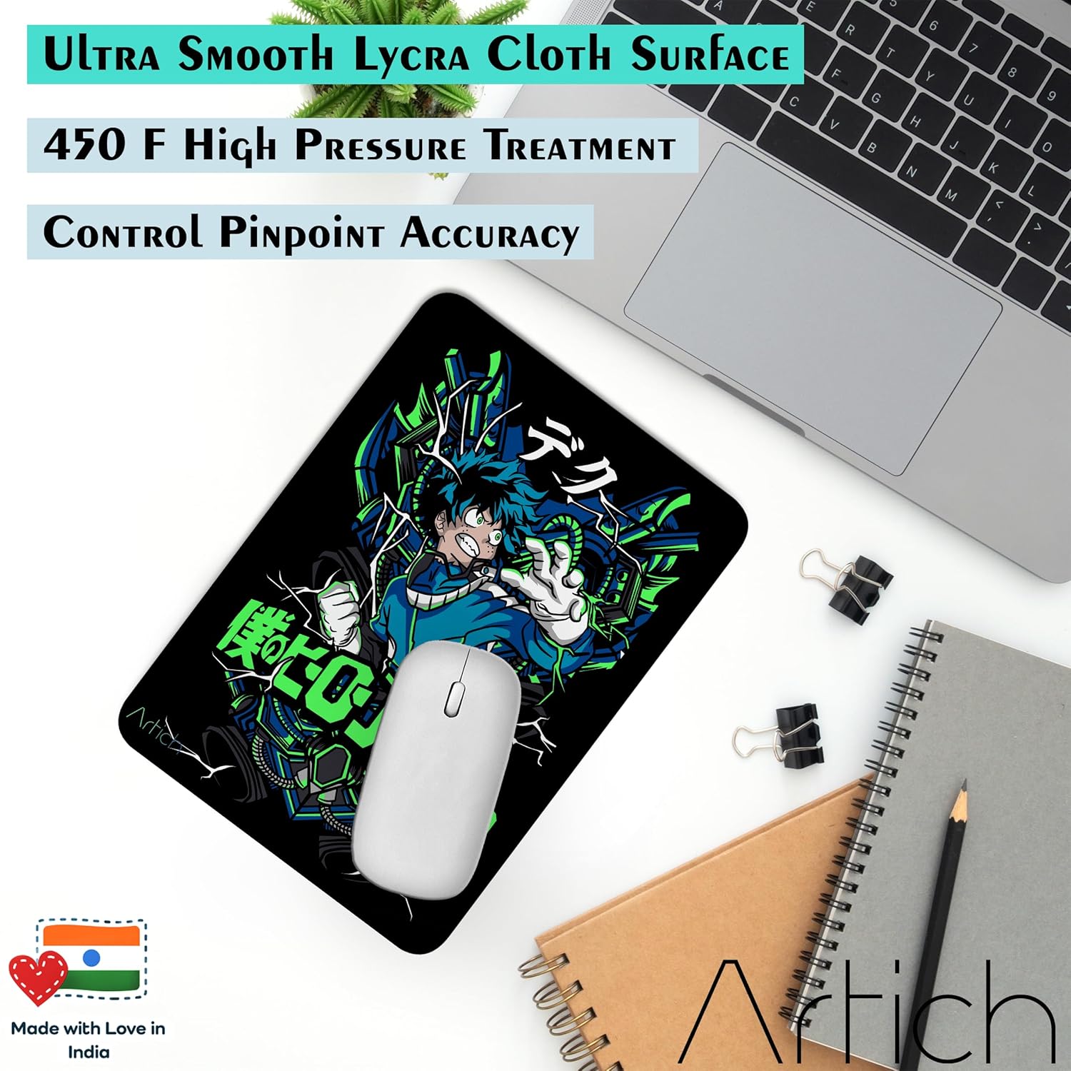 Artich Mouse Pad (My Hero Academia Deku Izuku Midoriya)