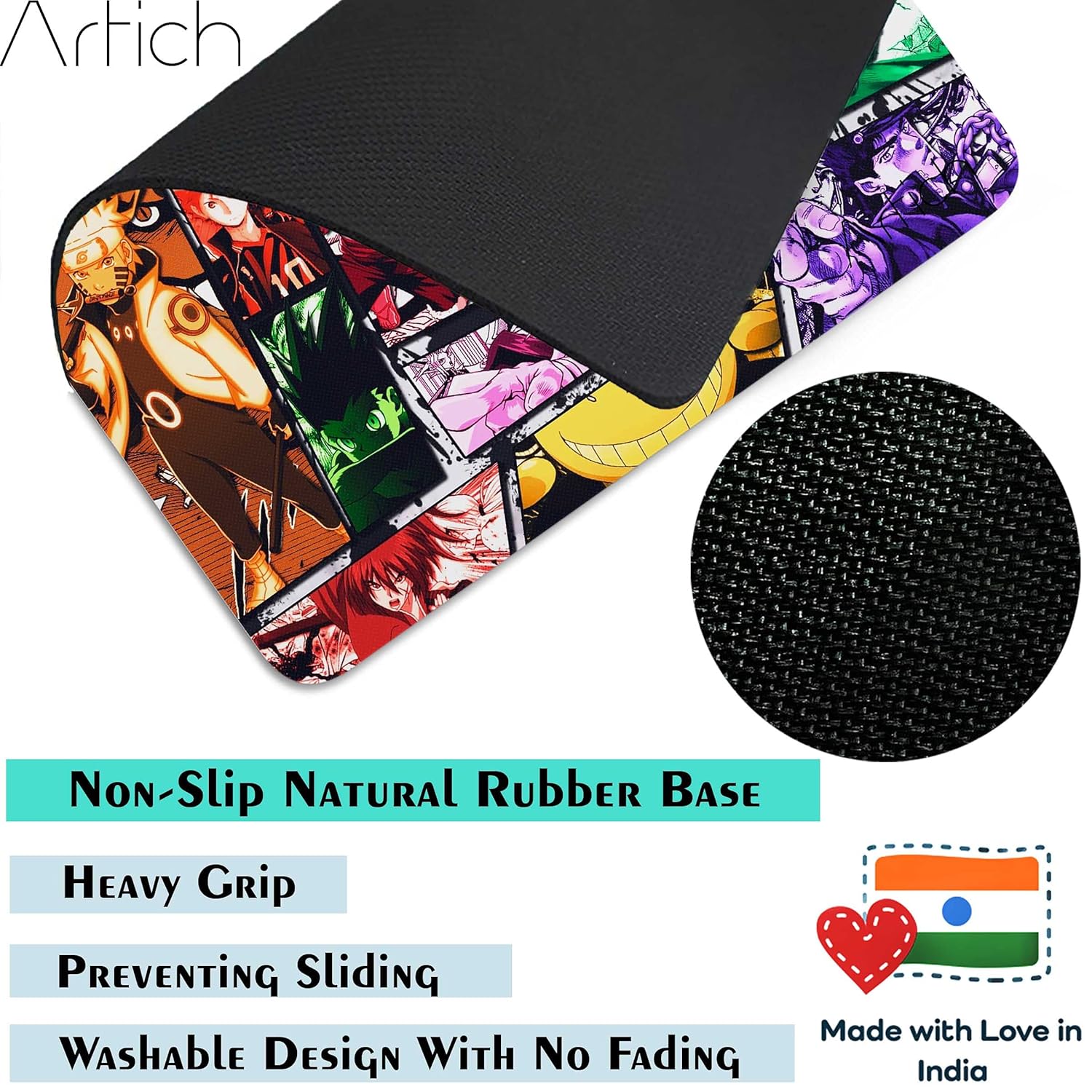 Artich Anime Theme Gaming Mouse Pad