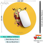 Artich Designer Gaming Mouse Pad (Scared in Spines Courage)