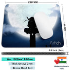 Artich Full Moon Itachi Anime Gaming Mouse Pad