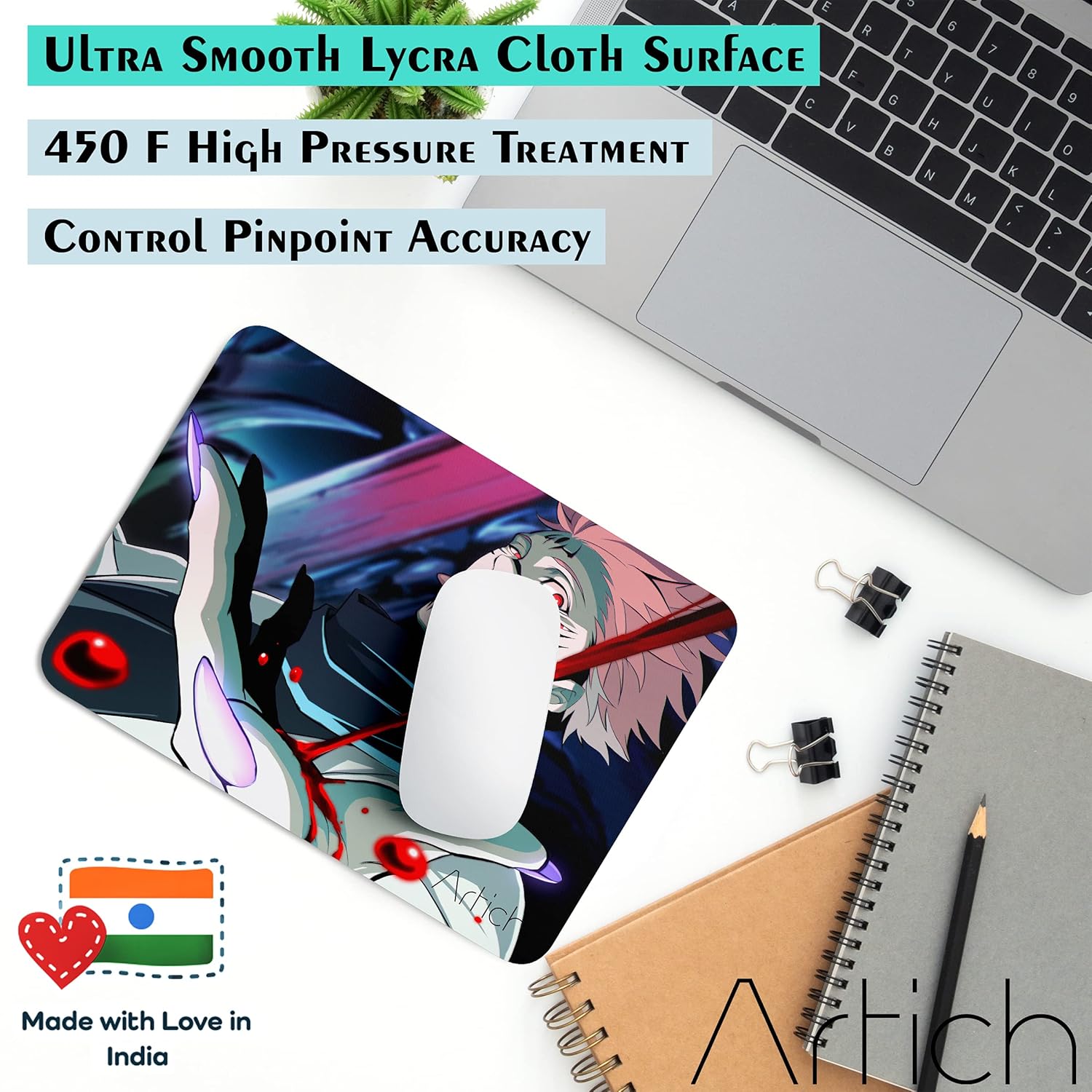 Artich Bloodline Sukuna Anime Gaming Mouse Pad