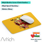 Artich Scared Courage Dog Gaming Mouse Pad