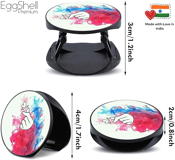 Eggshell® Pop Mobile Holder (Multicolour Heart in Hands)