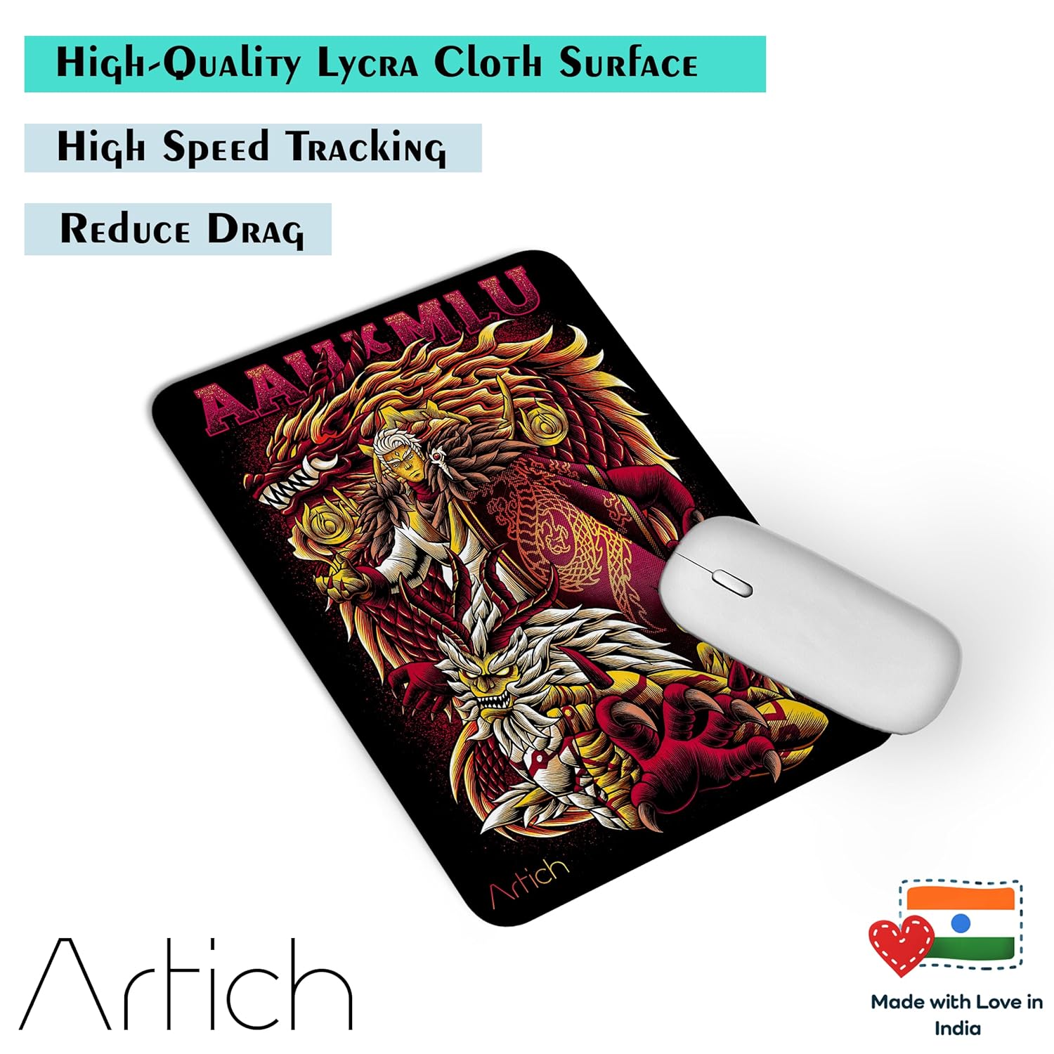 Artich Mouse Pad (Anime Yu Zhong Exorcist)