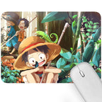 Artich Luffy in Jungle One Piece Gaming Mouse Pad
