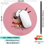 Artich Designer Gaming Mouse Pad(Scared Courage)