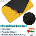 Artich Scared Courage Dog Gaming Mouse Pad