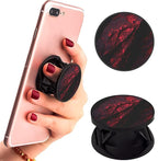 Eggshell Pop Mobile Holder (Red Stone Abstract )