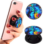 Eggshell® Pop Mobile Holder ( Colourful Gases Abstract)