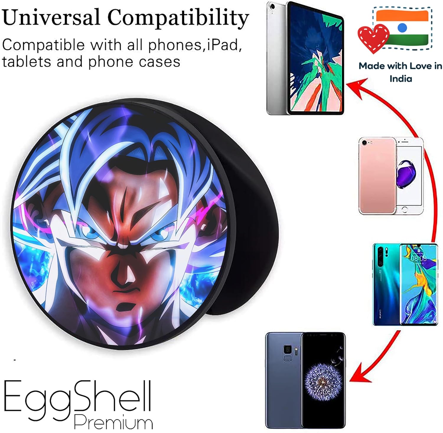 Eggshell® Pop Mobile Holder (Ultra Instinct Goku)