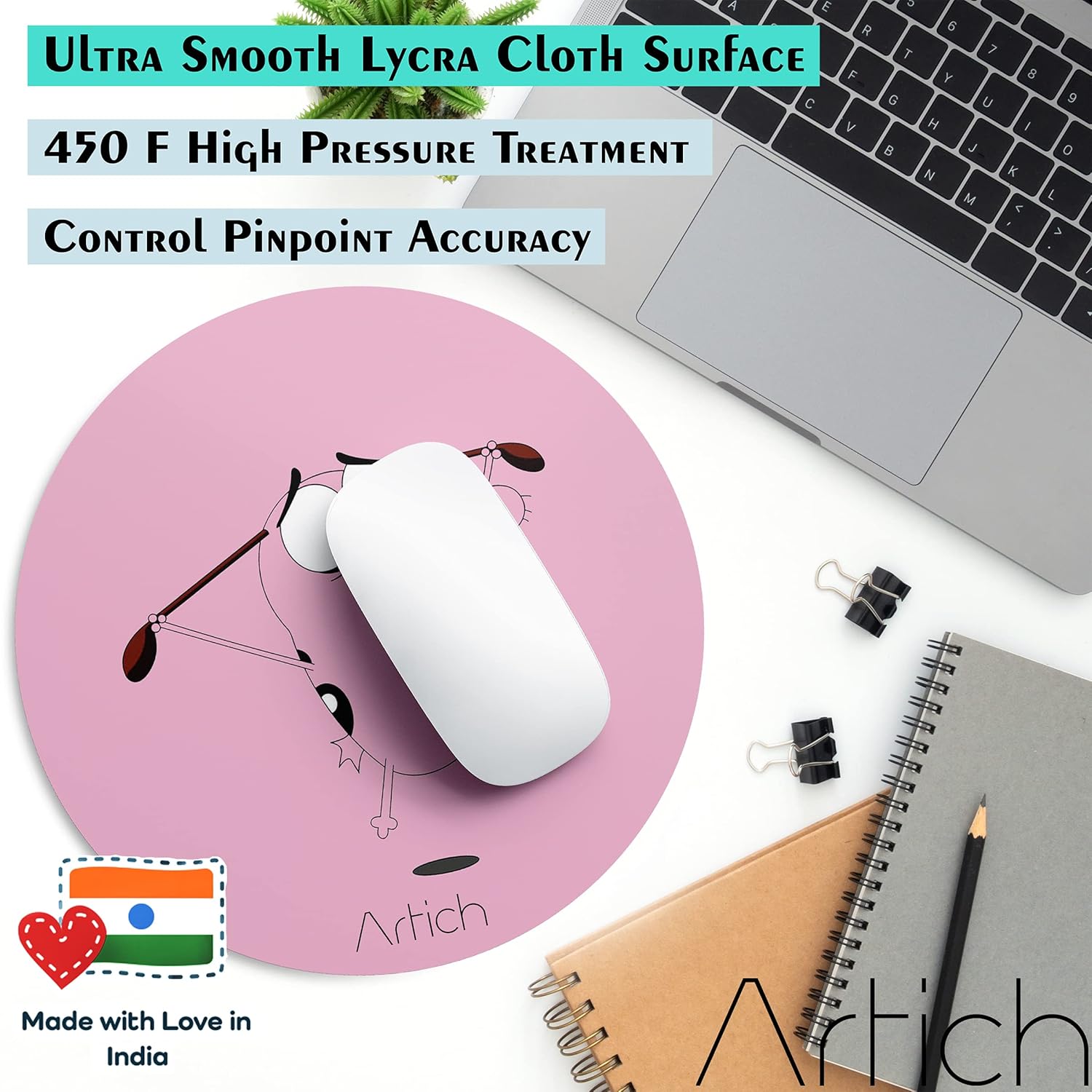 Artich Designer Gaming Mouse Pad (Traumatized Courage)